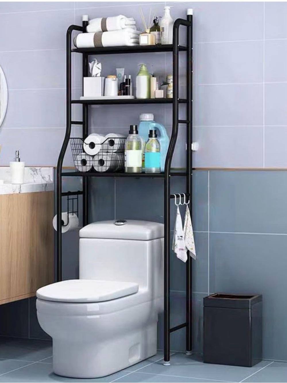 Over The Toilet Storage Stand